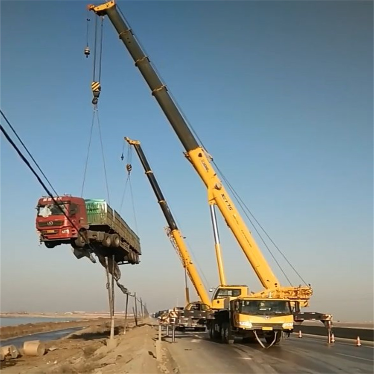 恩施吊车怎么吊货车